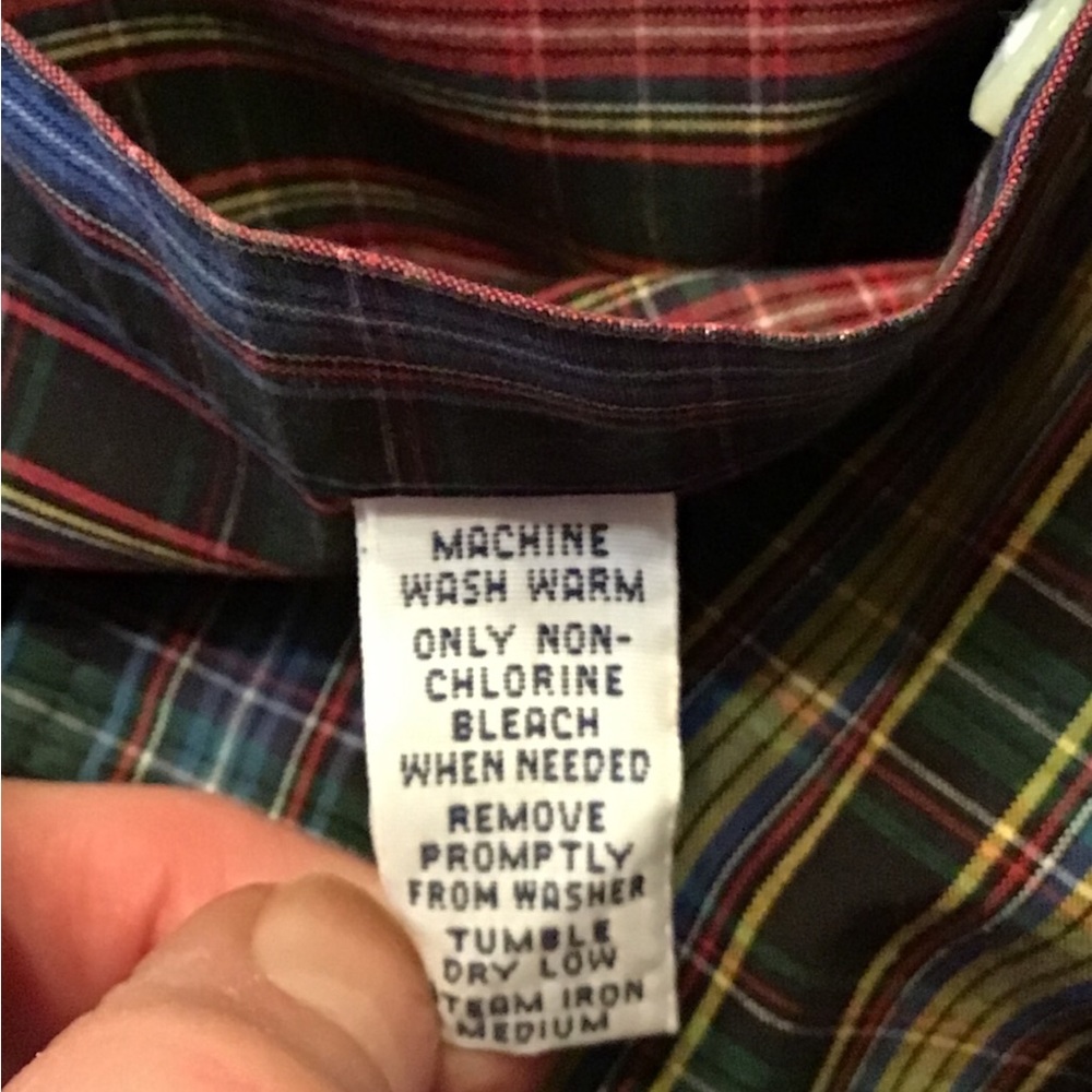 NWOT Beautiful Ralph Lauren Long Sleeve Casual Button Down Shirt in Large - Picture 5 of 5